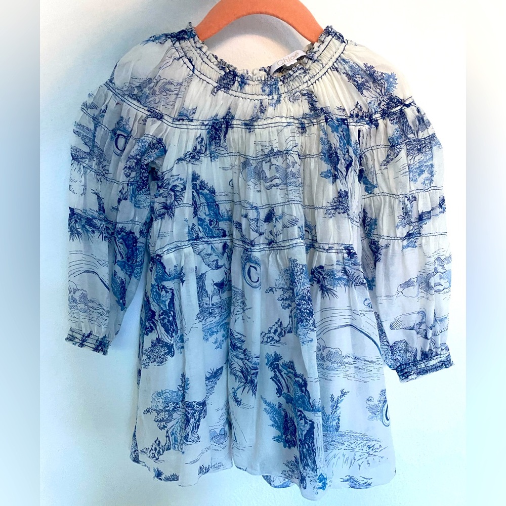 Beautiful Chloé  silk dress- Worn just once .